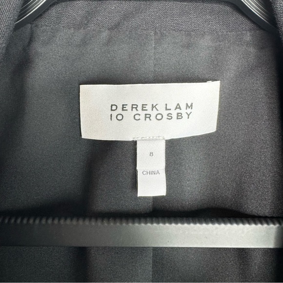 Derek Lam Black Blazer with Gold Button Accents - Picture 3 of 9